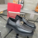 Mocassim Ferragamo Leather Black