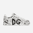 Dolce Gabbana Calfskin Portofino Whit Logo